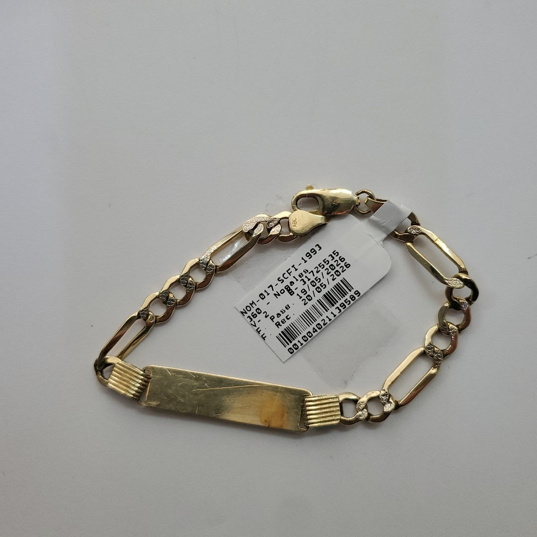 ESCLAVA ORO 14 K 6.7 GRMS (SEMINUEVO)