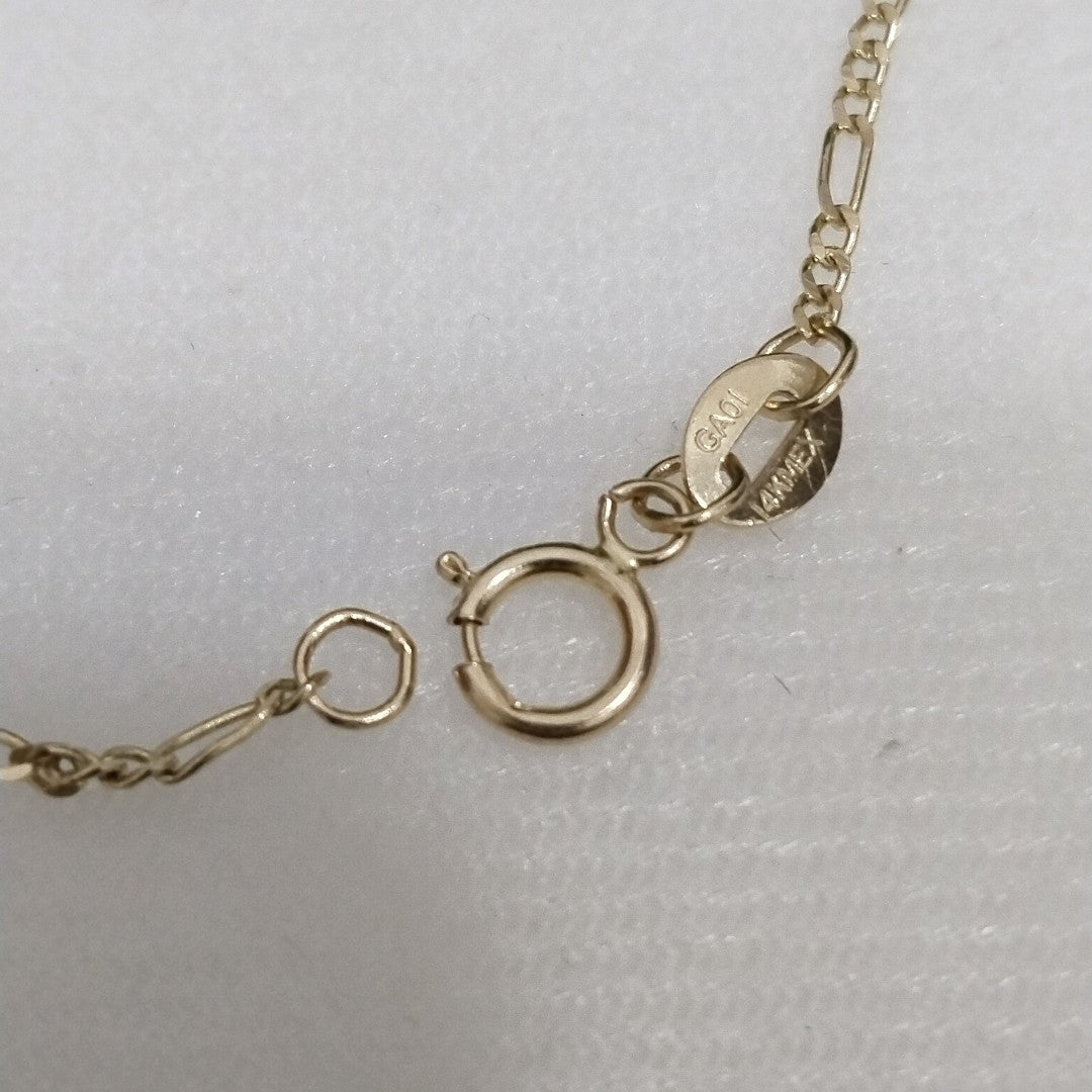 PULSERAS TEJIDO 3X1 ORO 14K 16 CM 0.9 GR (NUEVO)