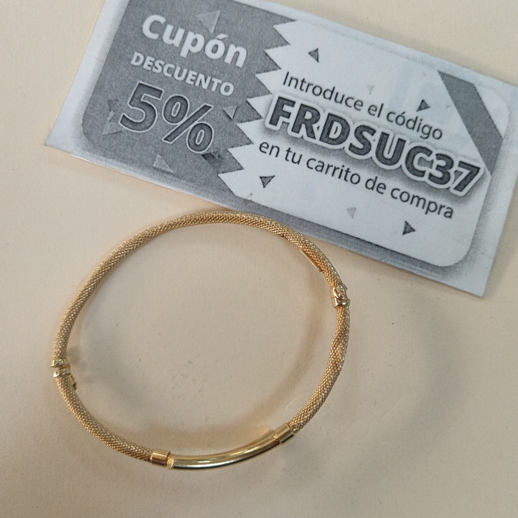 PULSERA RIGIDA ORO 10 K 4,40 GRMS (SEMINUEVO)