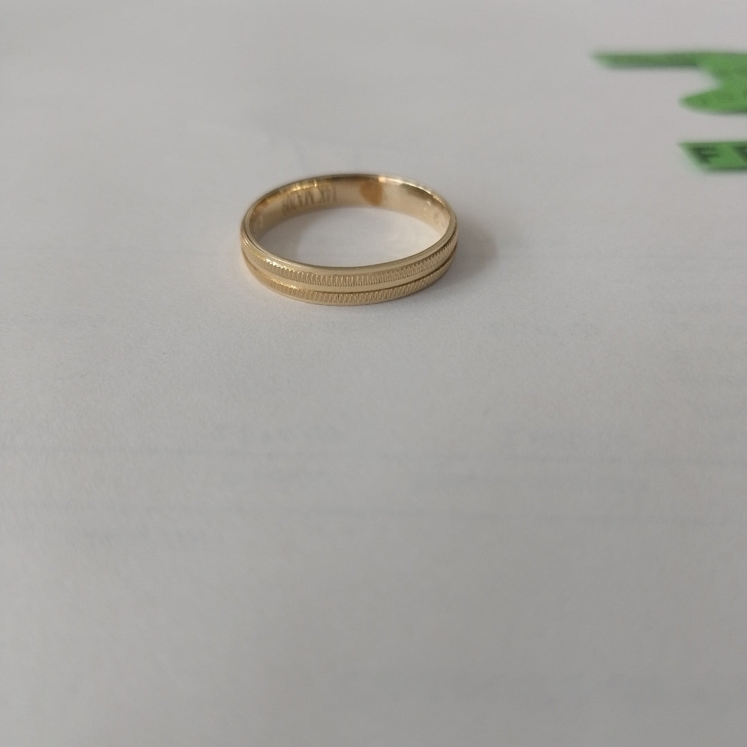 ARGOLLA ORO 14 K 1.8 GRMS (SEMINUEVO)