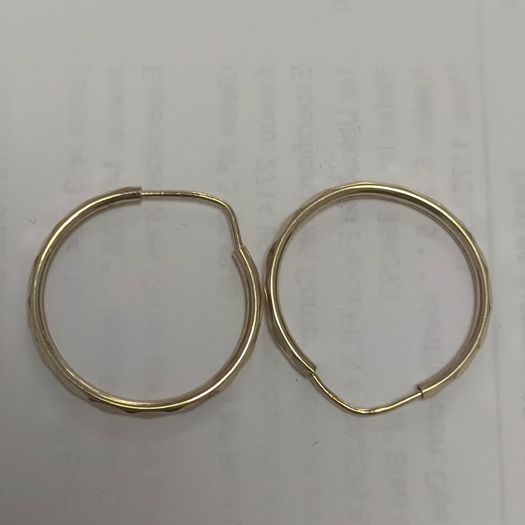 ARRACADAS PAR ORO 14 K 1.4 GRMS (SEMINUEVO)