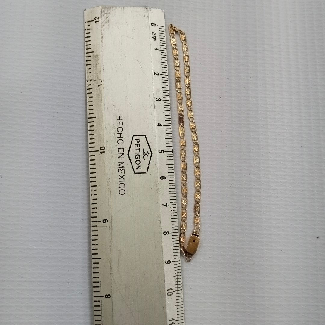 PULSERA ORO 10 K 1.5 GRMS (SEMINUEVO)