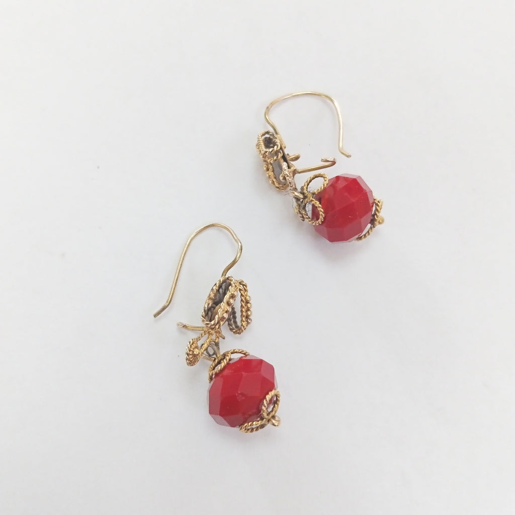 ARETES PAR ORO 8 K 3.9 GRMS (SEMINUEVO)