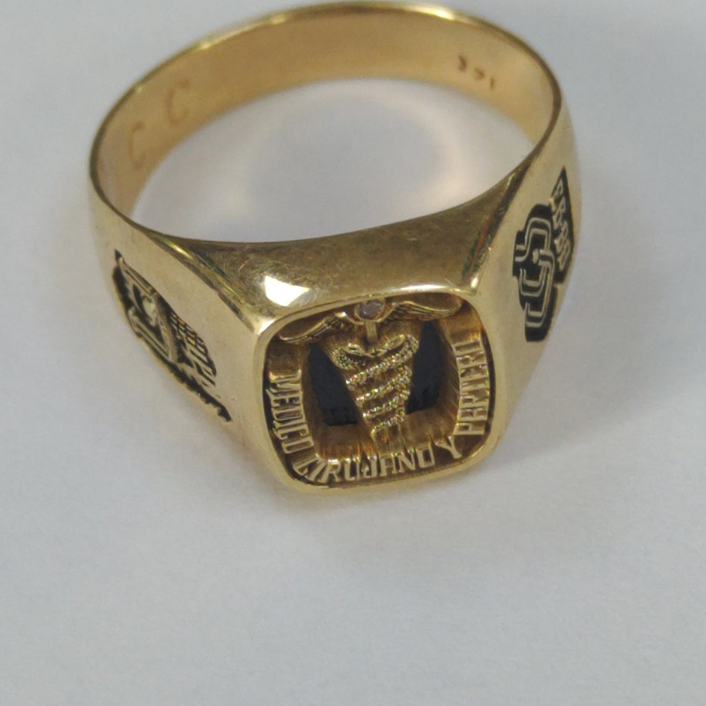 ANILLO ORO 14 K 6.4 GRMS (SEMINUEVO)