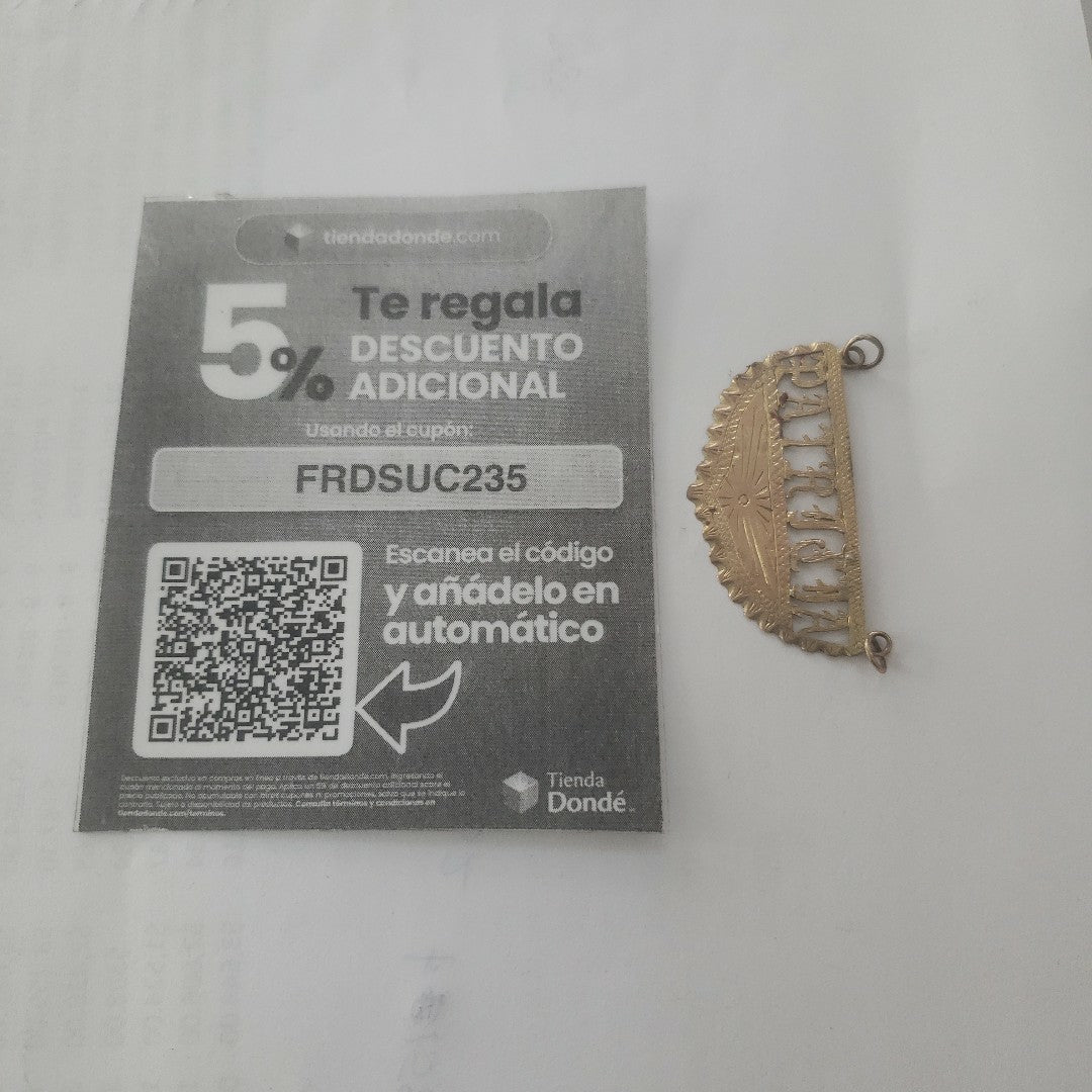 DIJE ORO 8 K 2,20 GRMS (SEMINUEVO)