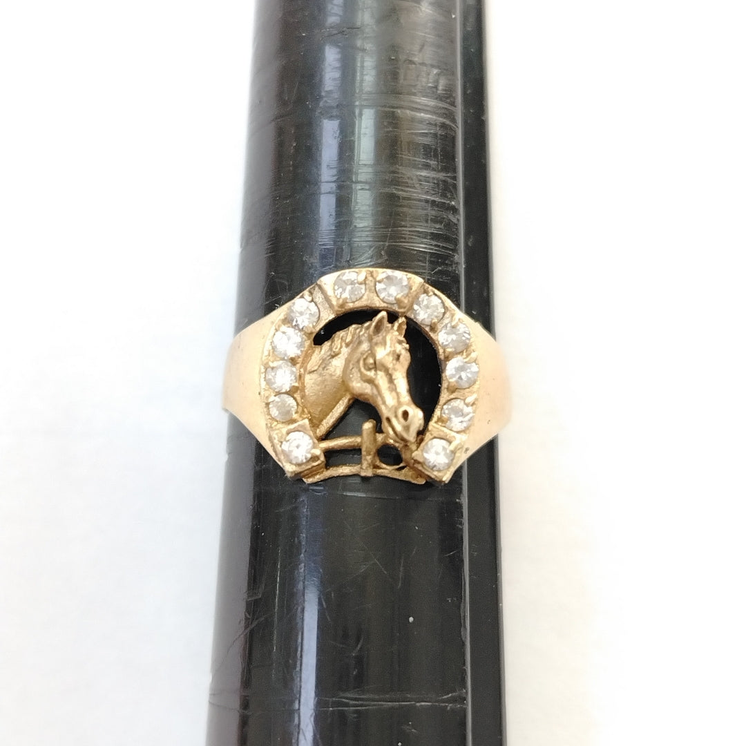 ANILLO ORO 10 K 4 GRMS (SEMINUEVO)