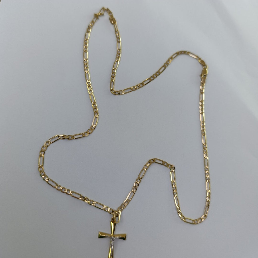 GARGANTILLA ORO, RODIADO 14 K 8.3 GRMS (SEMINUEVO)