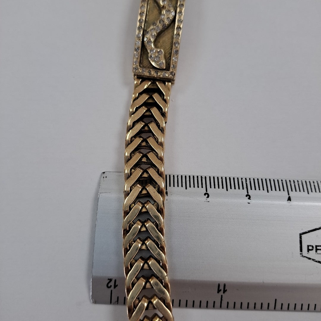 ESCLAVA ORO 10 K 47 GRMS (SEMINUEVO)