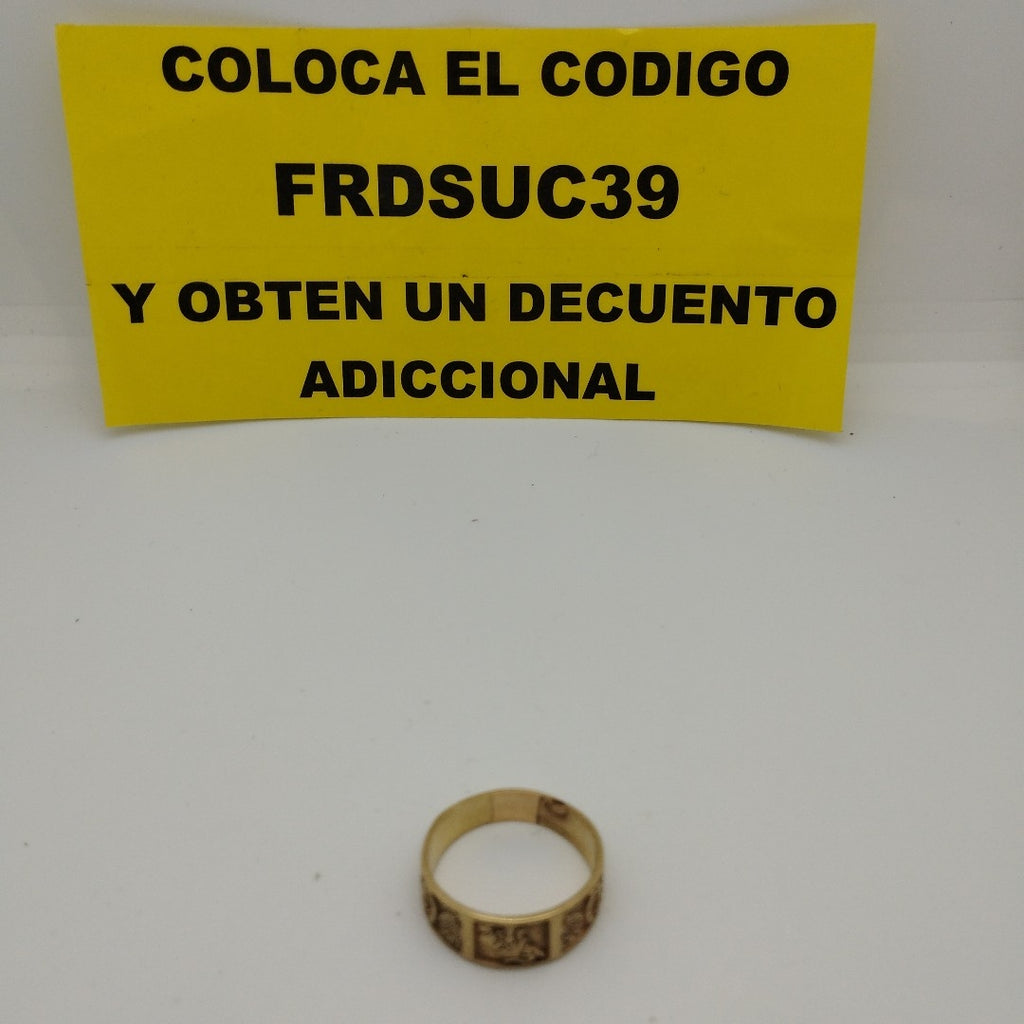 ANILLO ORO 10 K 3.8 GRMS (SEMINUEVO)