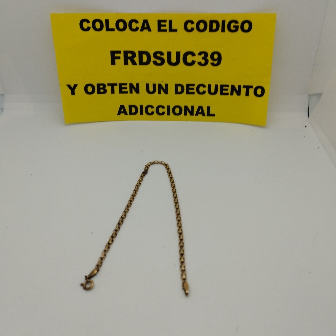 PULSERA ORO 10 K 1.6 GRMS (SEMINUEVO)