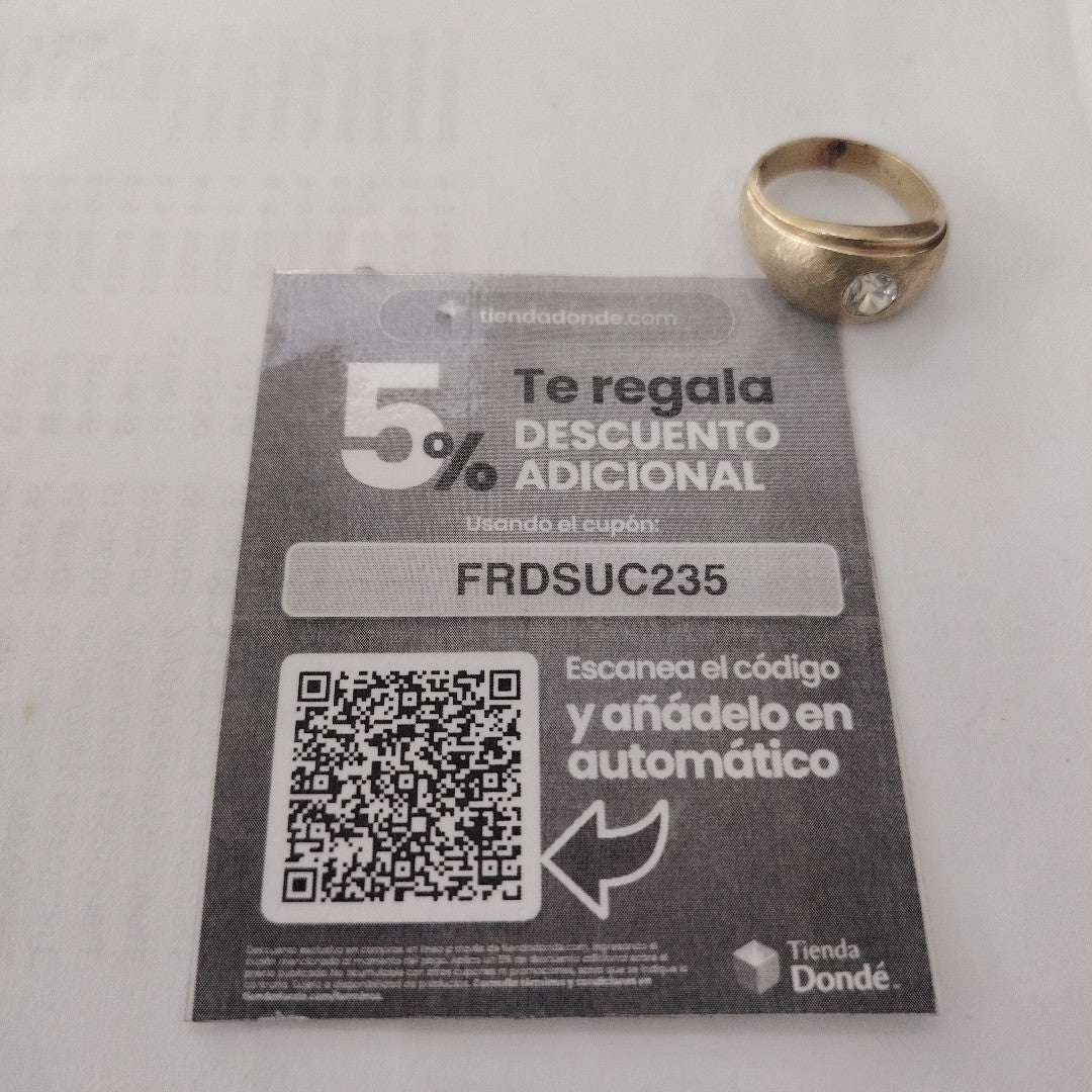 ANILLO ORO 14 K 10,00 GRMS (SEMINUEVO)