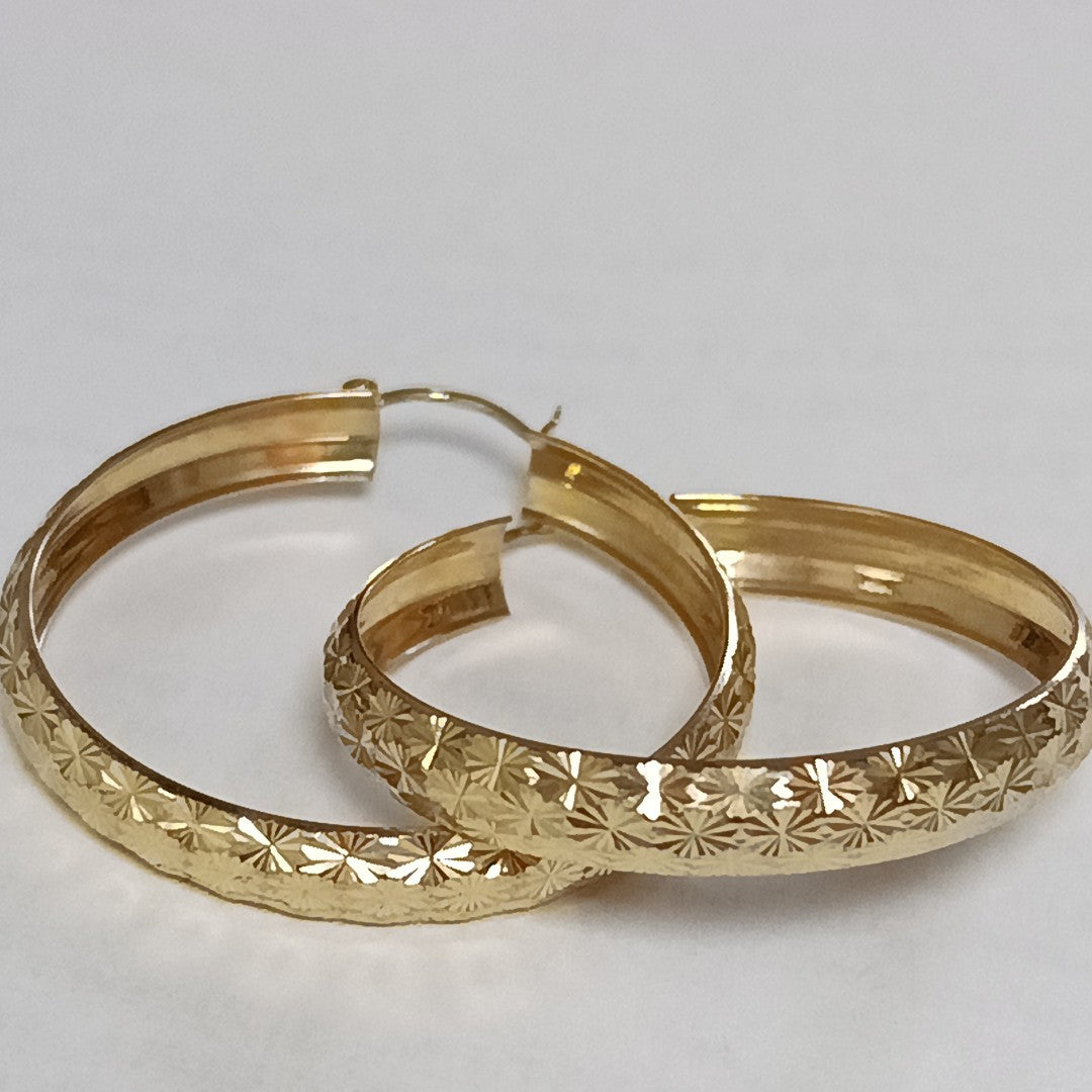 ARRACADAS PAR ORO 10 K 4.7 GRMS (SEMINUEVO)
