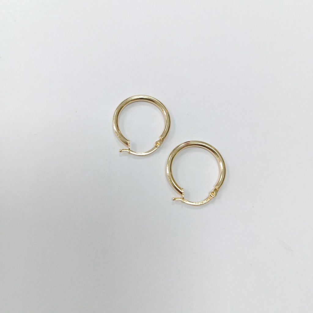 ARRACADAS PAR ORO 14 K 0.9 GRMS (SEMINUEVO)