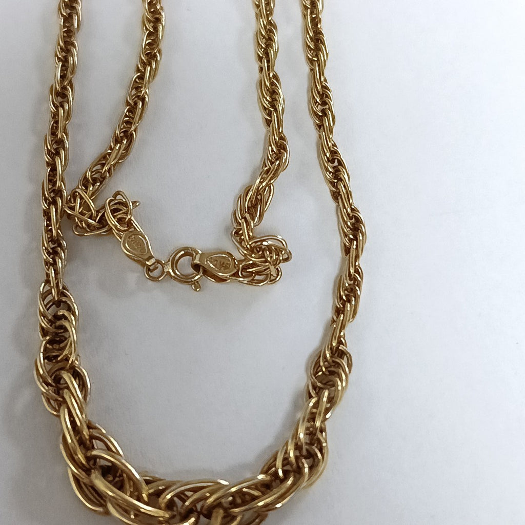 GARGANTILLA ORO 14 K 4.3 GRMS (SEMINUEVO)