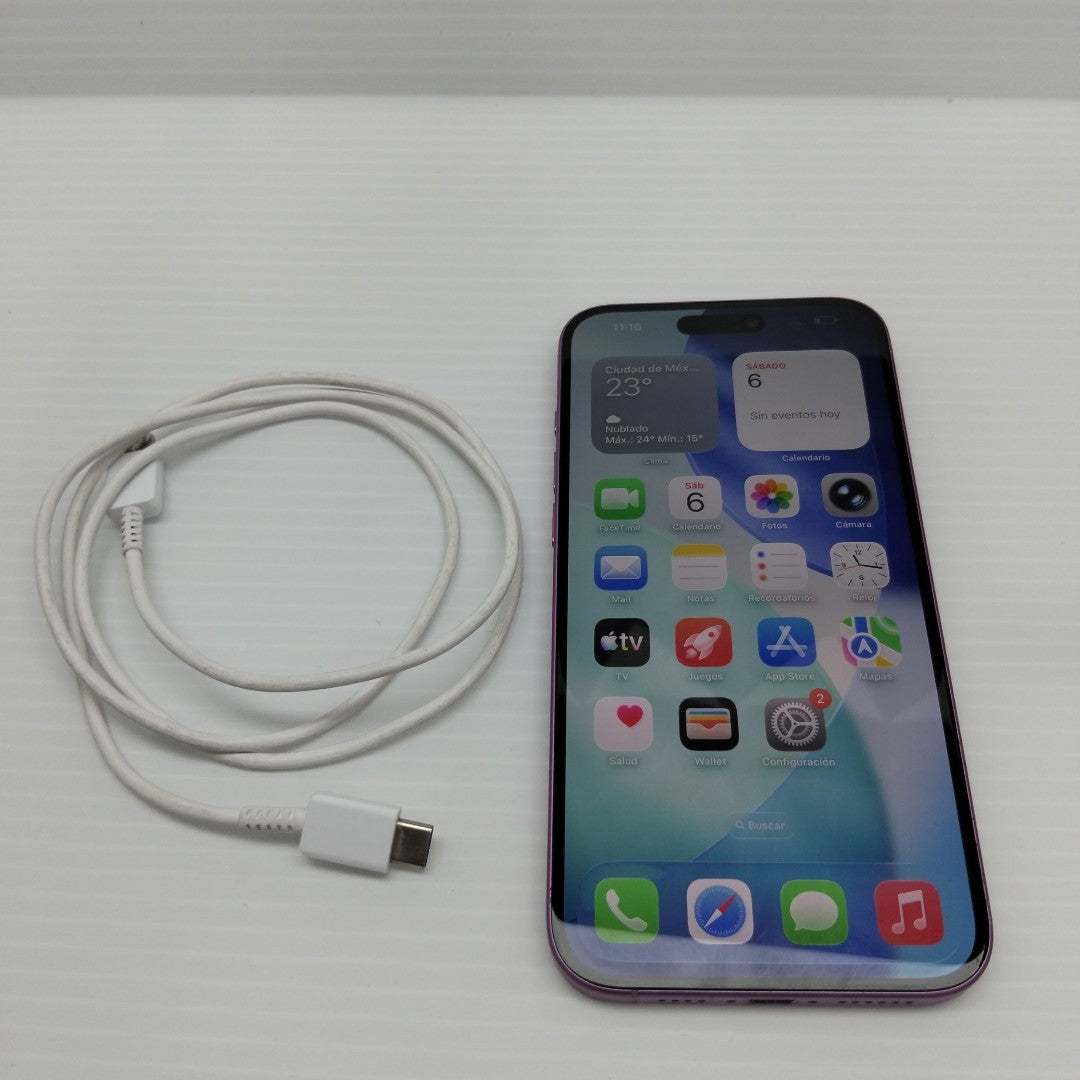 CELULAR APPLE IPHONE 16 PLUS A3289 (2024) 128 GB 8 GB RAM (SEMINUEVO)