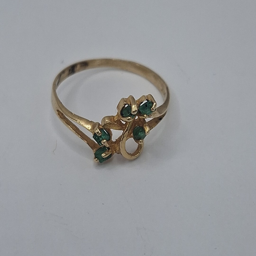 ANILLO ORO 14 K 1.4 GRMS (SEMINUEVO)