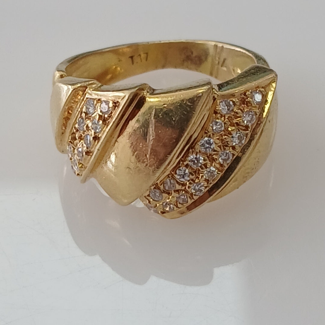 ANILLITO, ANILLO ORO 18 K 7 GRMS (SEMINUEVO)