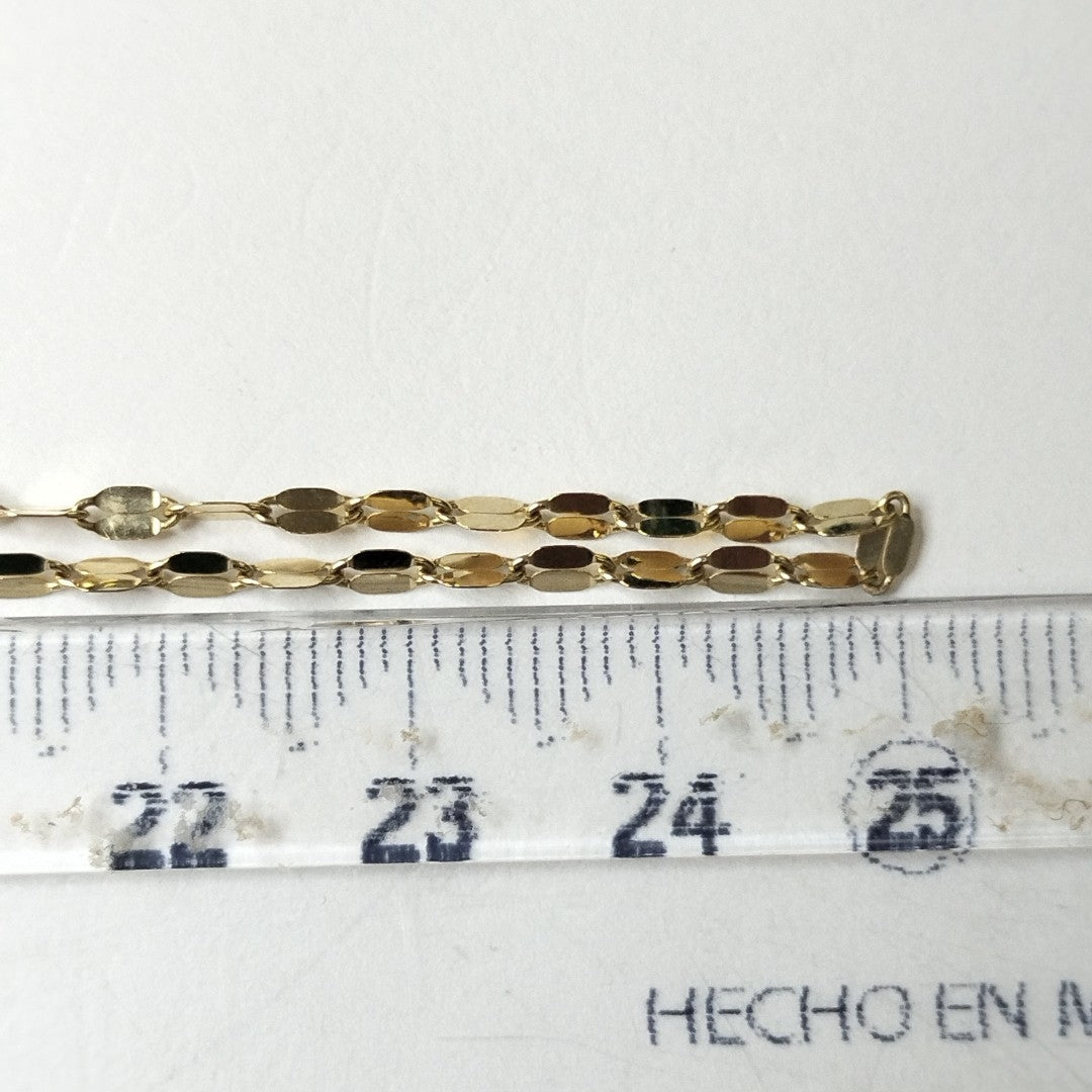 CADENA ORO 10 K 1.8 GRMS (SEMINUEVO)