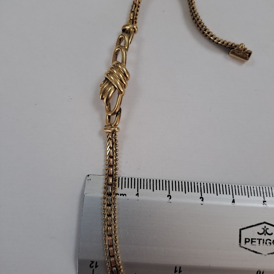 PULSERA ORO 14 K 11.5 GRMS (SEMINUEVO)