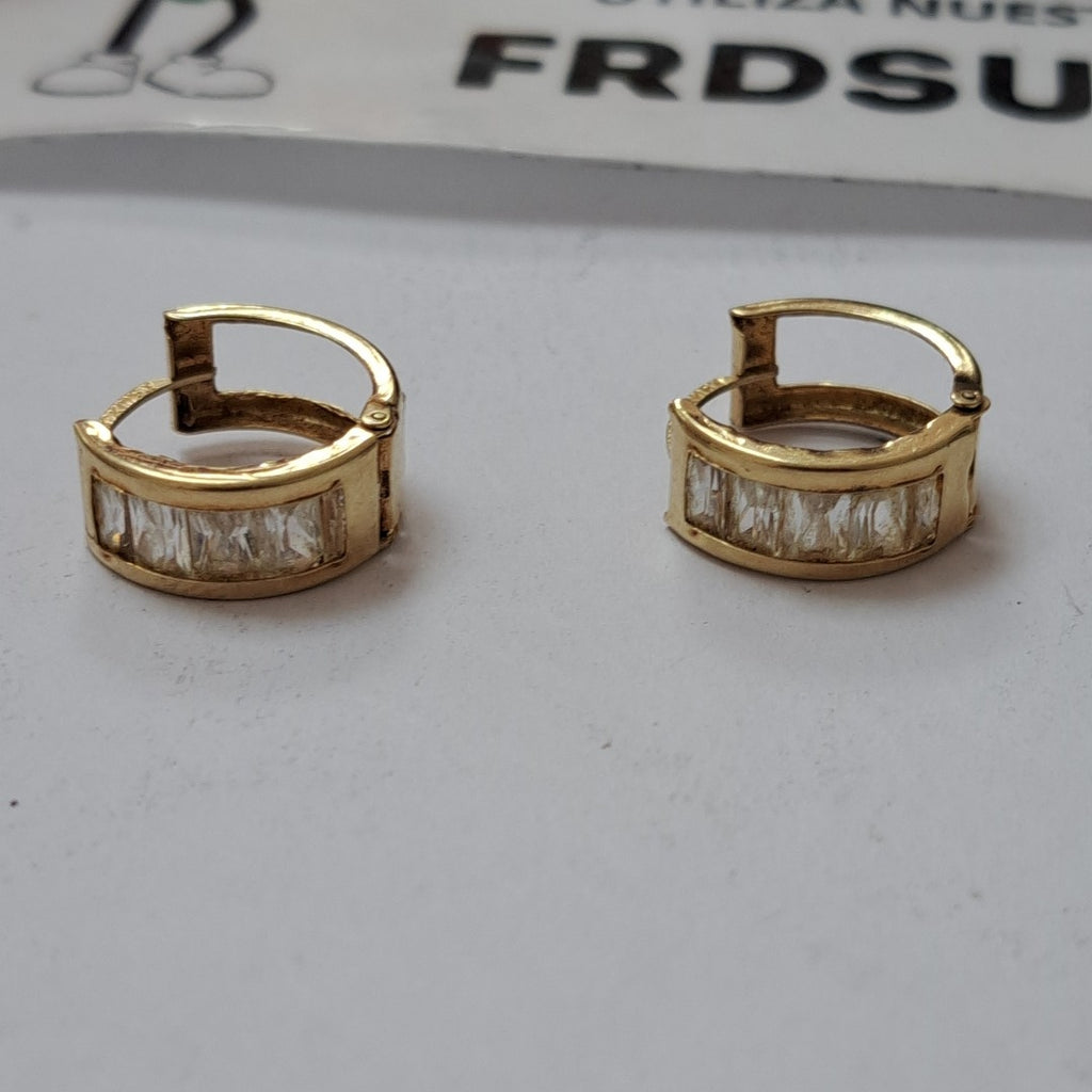 ARRACADAS PAR ORO 10 K 2,60 GRMS (SEMINUEVO)