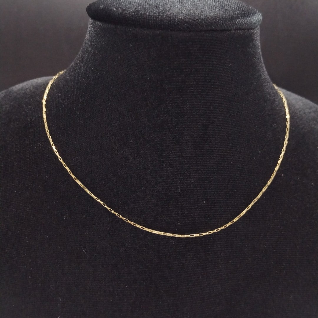 CADENA ORO 14 K 1,10 GRMS (SEMINUEVO)
