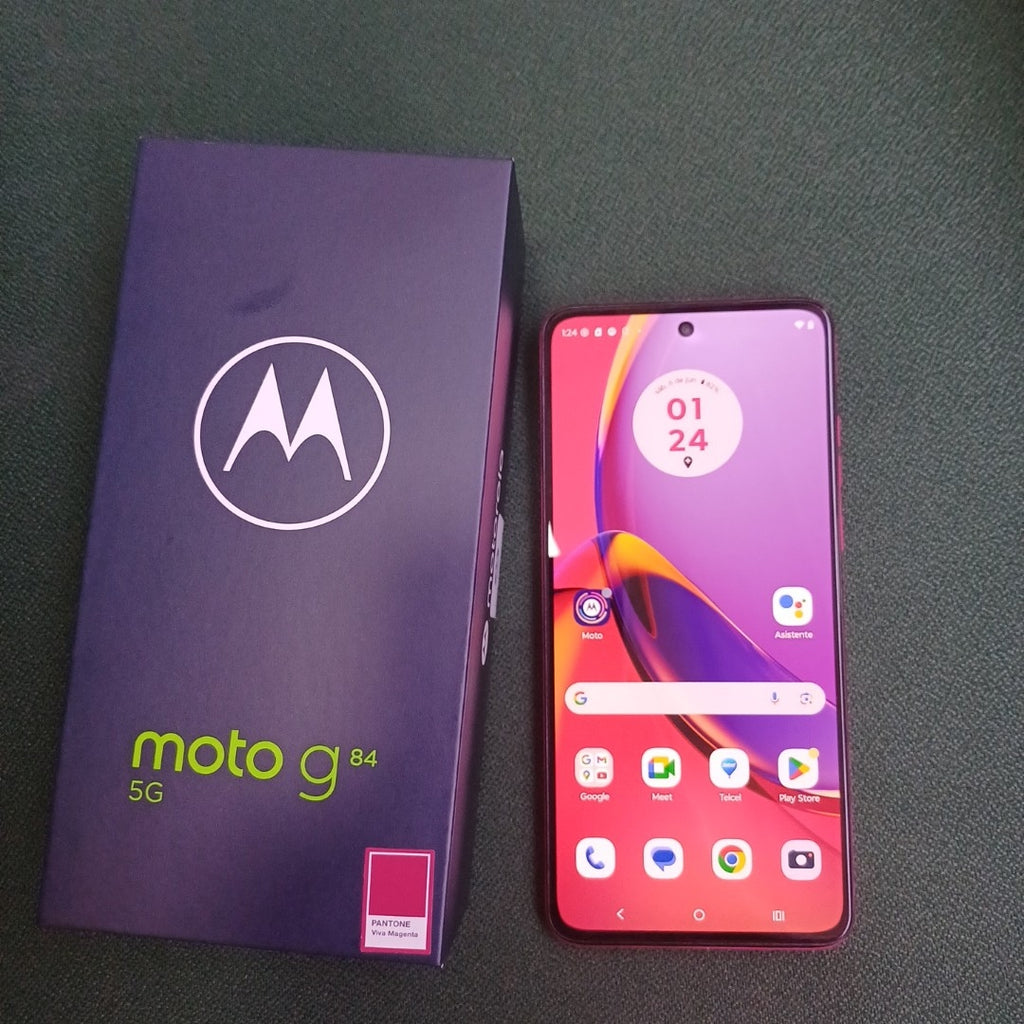 CELULAR MOTOROLA MOTO G84 XT2347-1 (2023) 256 GB 8 GB RAM (SEMINUEVO)