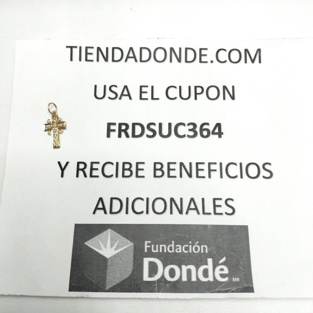 CRUZ ORO 14 K 0,60 GRMS (SEMINUEVO)