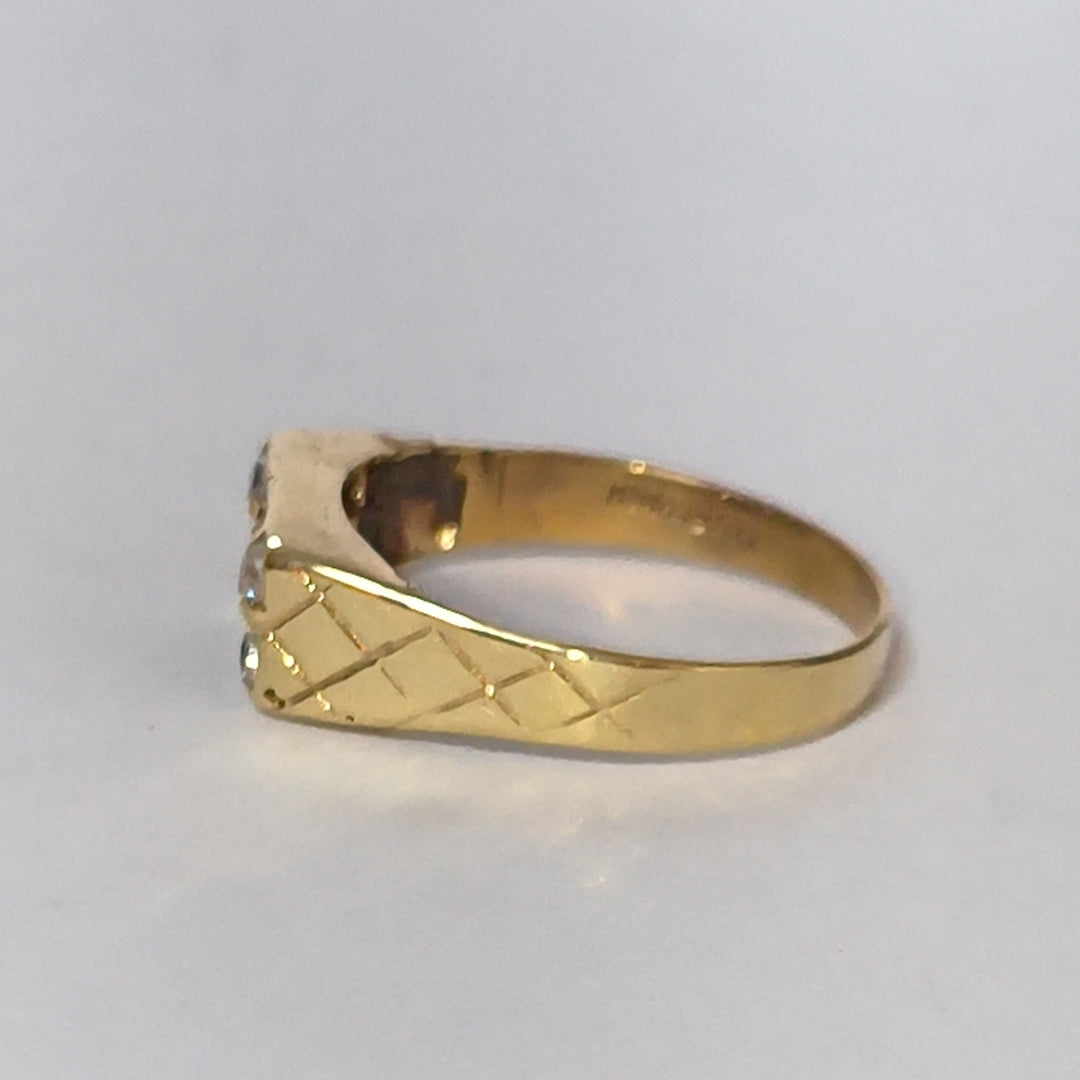 ANILLO ORO 10 K 2.8 GRMS (SEMINUEVO)