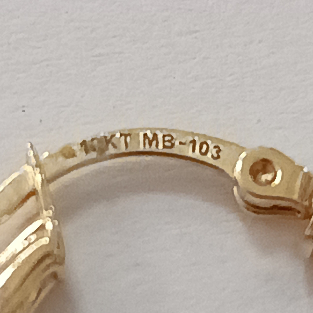 ARRACADAS PAR ORO 10 K 2,40 GRMS (SEMINUEVO)