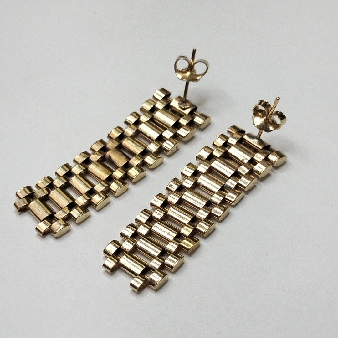 ARETES PAR ORO 14 K 5.2 GRMS (SEMINUEVO)