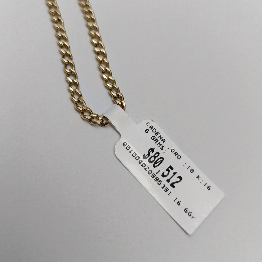 CADENA ORO 10 K 16.6 GRMS (SEMINUEVO)