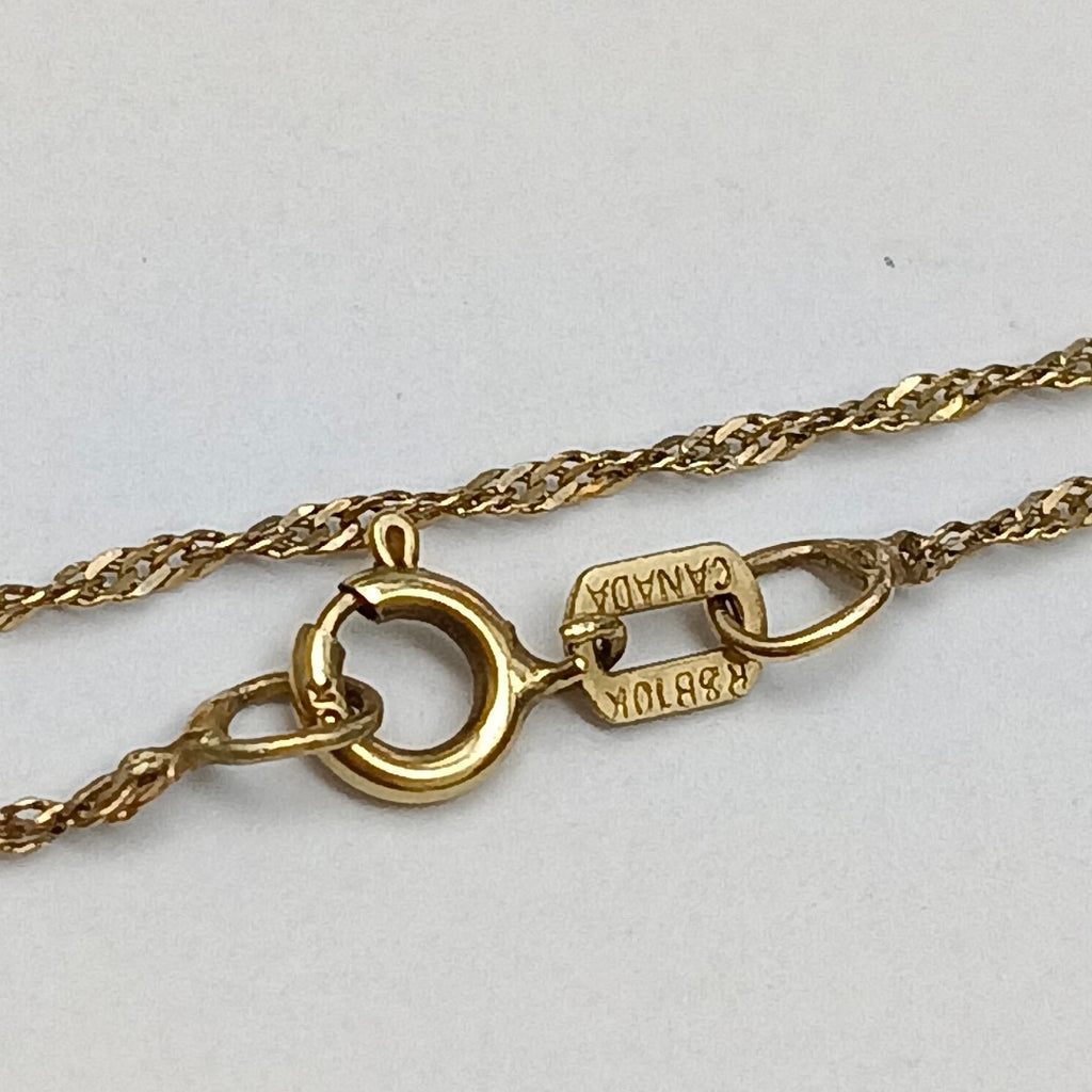 GARGANTILLA ORO 10 K 0,90 GRMS (SEMINUEVO)