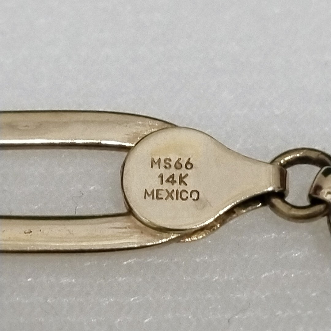 PULSERA ORO 14 K 12.7 GRMS (SEMINUEVO)