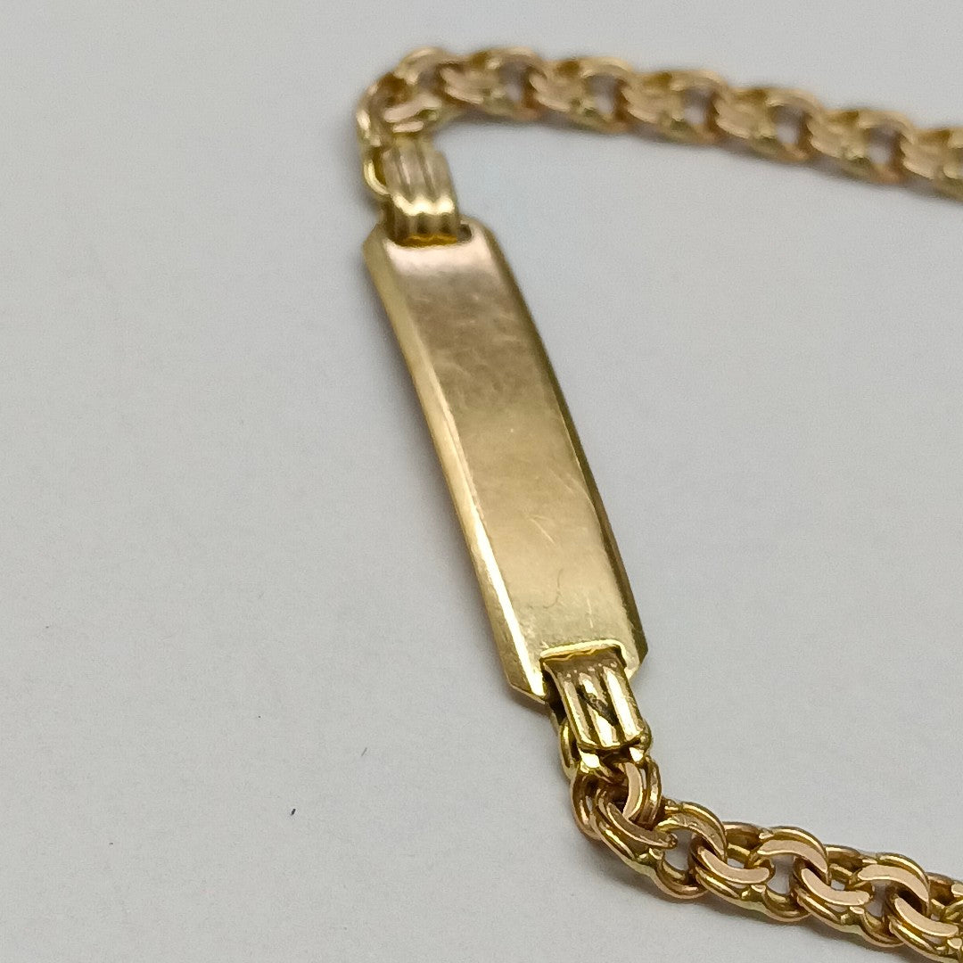 ESCLAVA ORO 14 K 4,10 GRMS (SEMINUEVO)