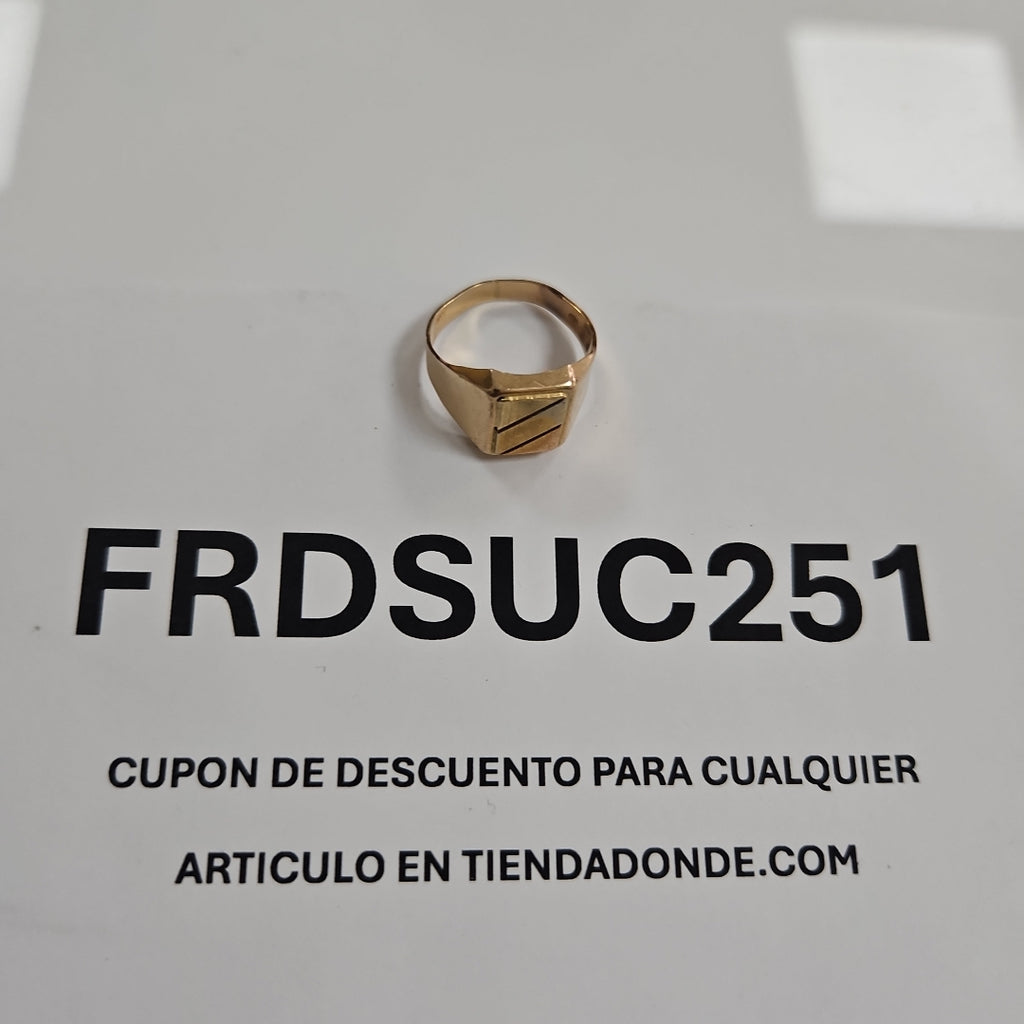 ANILLITO ORO 14 K 3 GRMS (SEMINUEVO)