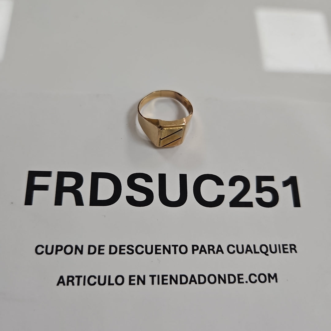 ANILLITO ORO 14 K 3 GRMS (SEMINUEVO)