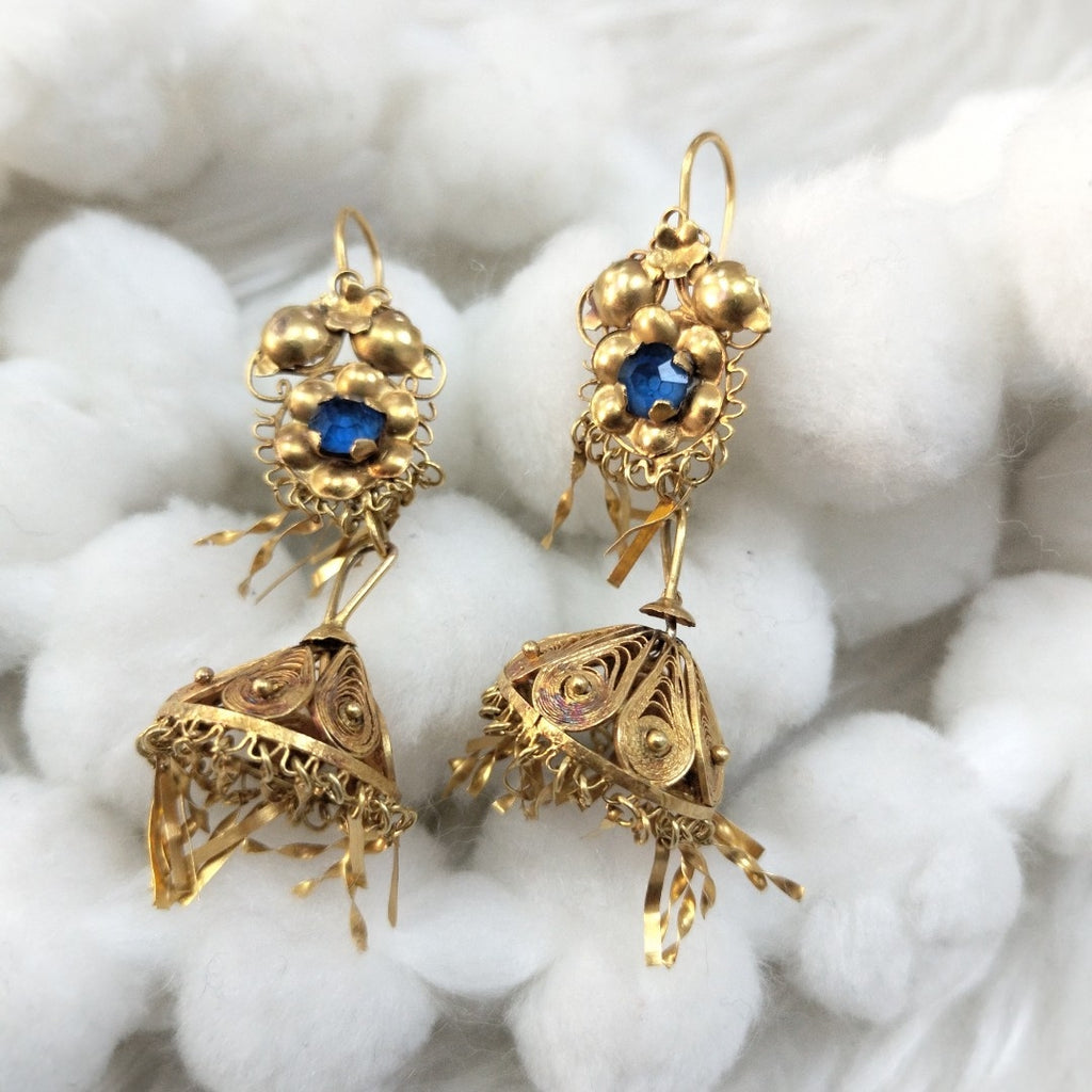ARETES PAR ORO 10 K 7.2 GRMS (SEMINUEVO)