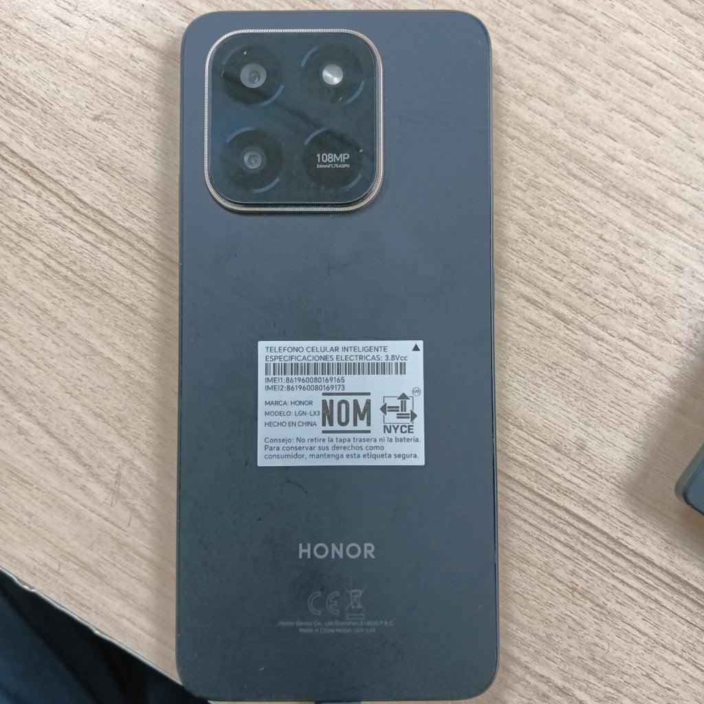 CELULAR HONOR X7D LGN-LX3 (2025) 256 GB 8 GB RAM (SEMINUEVO)