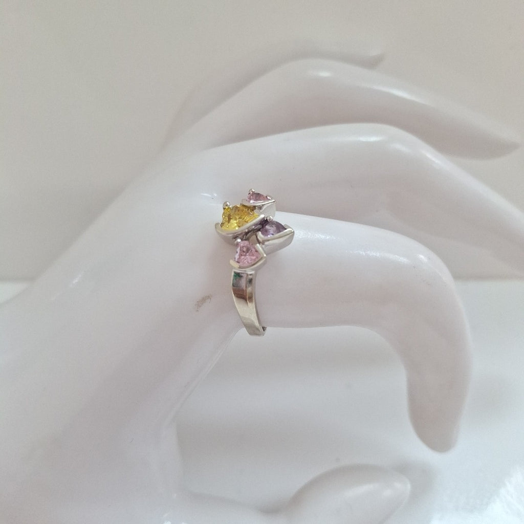 ANILLITO ORO BLANCO 10 K 3.9 GRMS (SEMINUEVO)