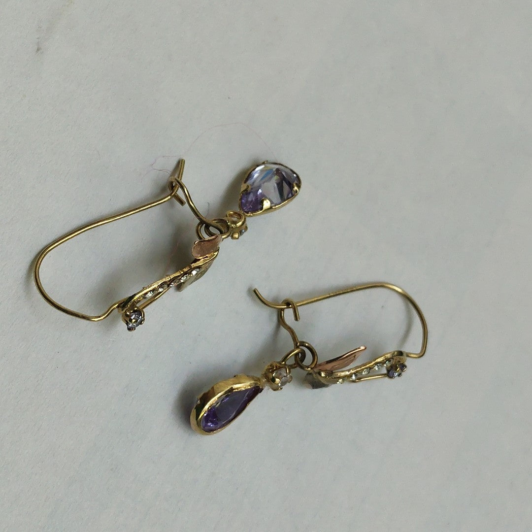 ARETES PAR ORO 10 K 1.6 GRMS (SEMINUEVO)