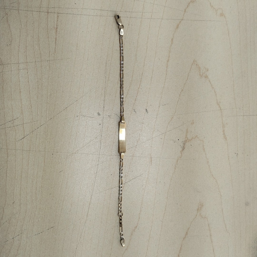 ESCLAVA ORO, RODIADO 14 K 2.4 GRMS (SEMINUEVO)