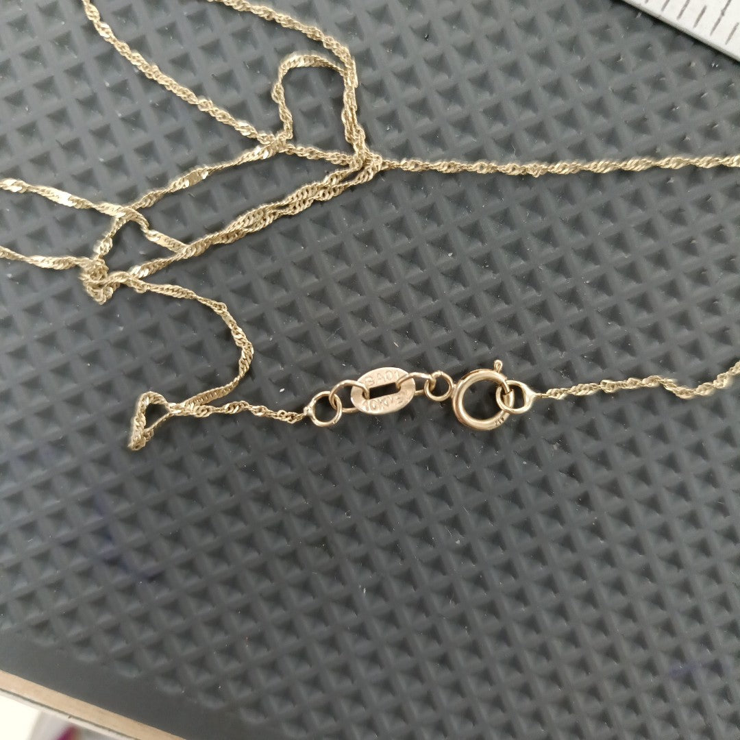 CADENA ORO 10 K 0.8 GRMS (SEMINUEVO)