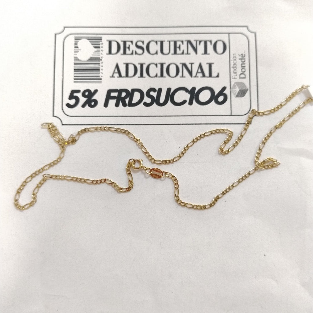 CADENA ORO 10 K 1.8 GRMS (SEMINUEVO)