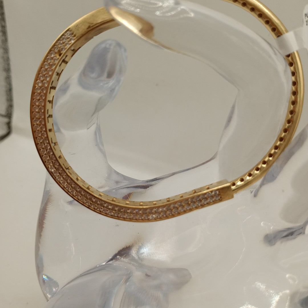 PULSERA, PULSERA RIGIDA ORO 10 K 16.6 GRMS (SEMINUEVO)