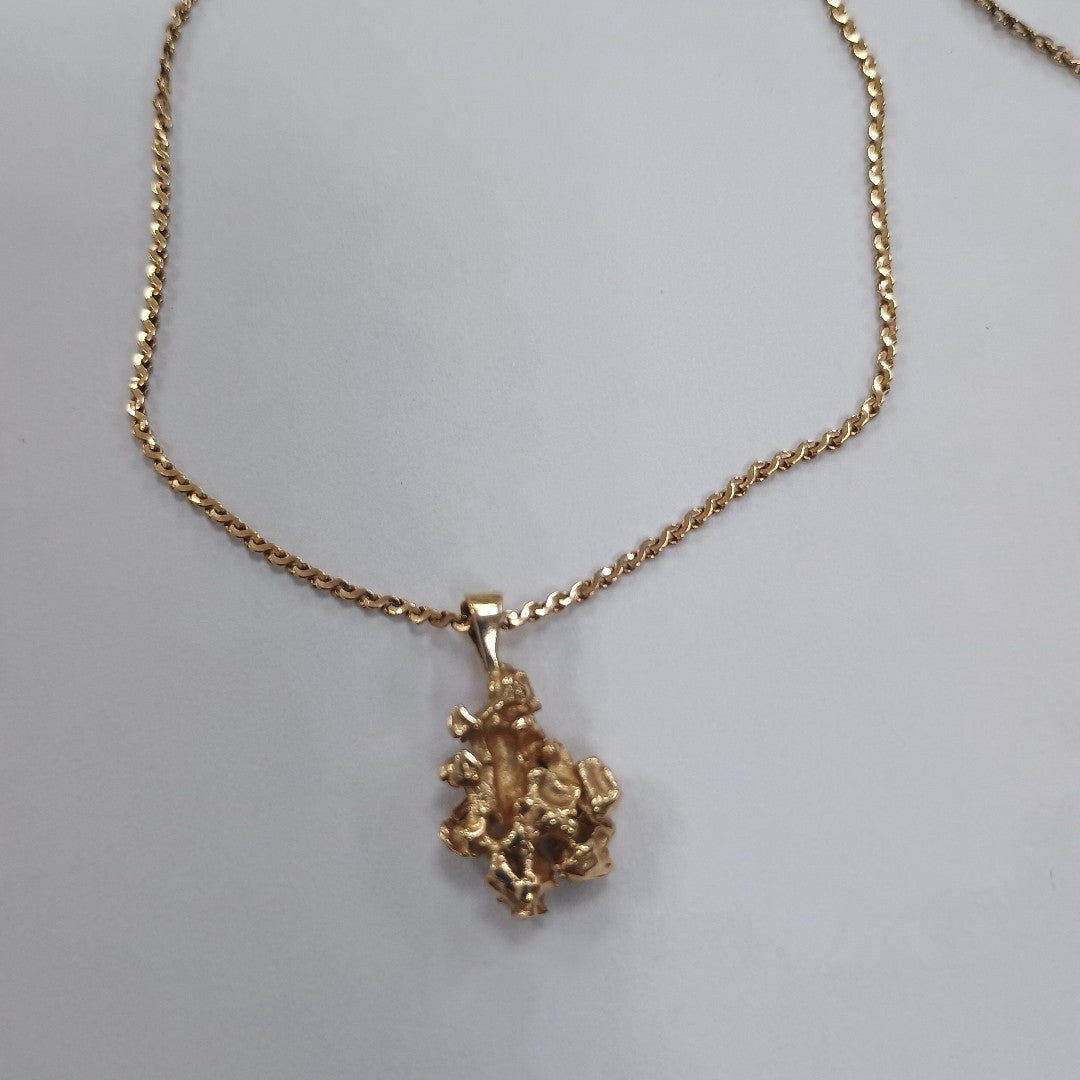 GARGANTILLA ORO 10 K 5,20 GRMS (SEMINUEVO)