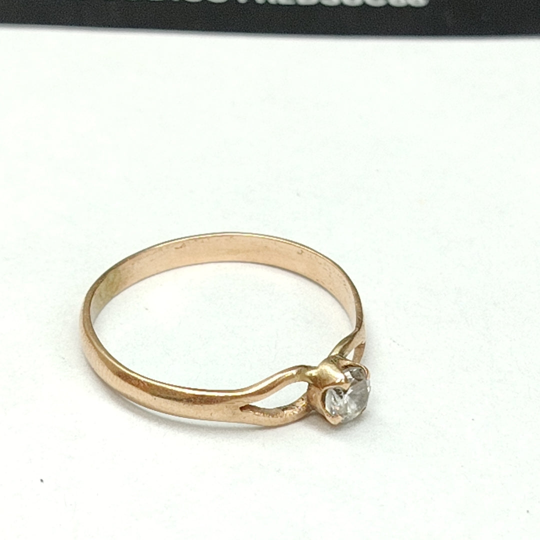 ANILLO ORO 10 K 1,50 GRMS (SEMINUEVO)