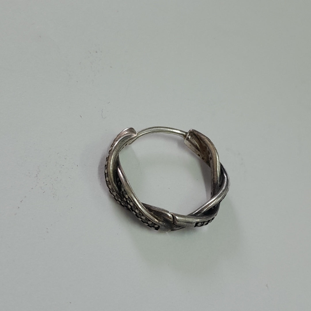 ARRACADAS PAR PLATA 3.7 GRMS (SEMINUEVO)