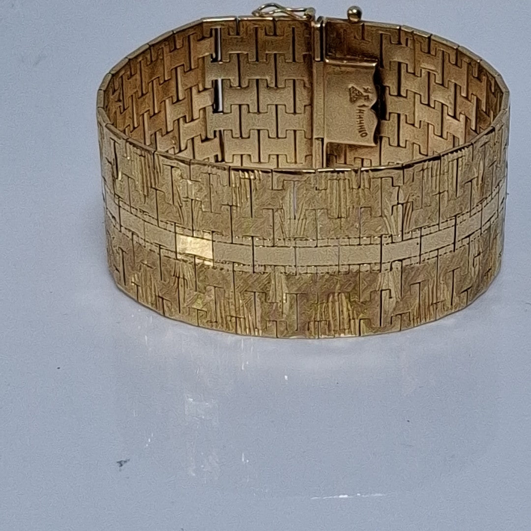 BRAZALETE ORO 18 K 69.7 GRMS (SEMINUEVO)