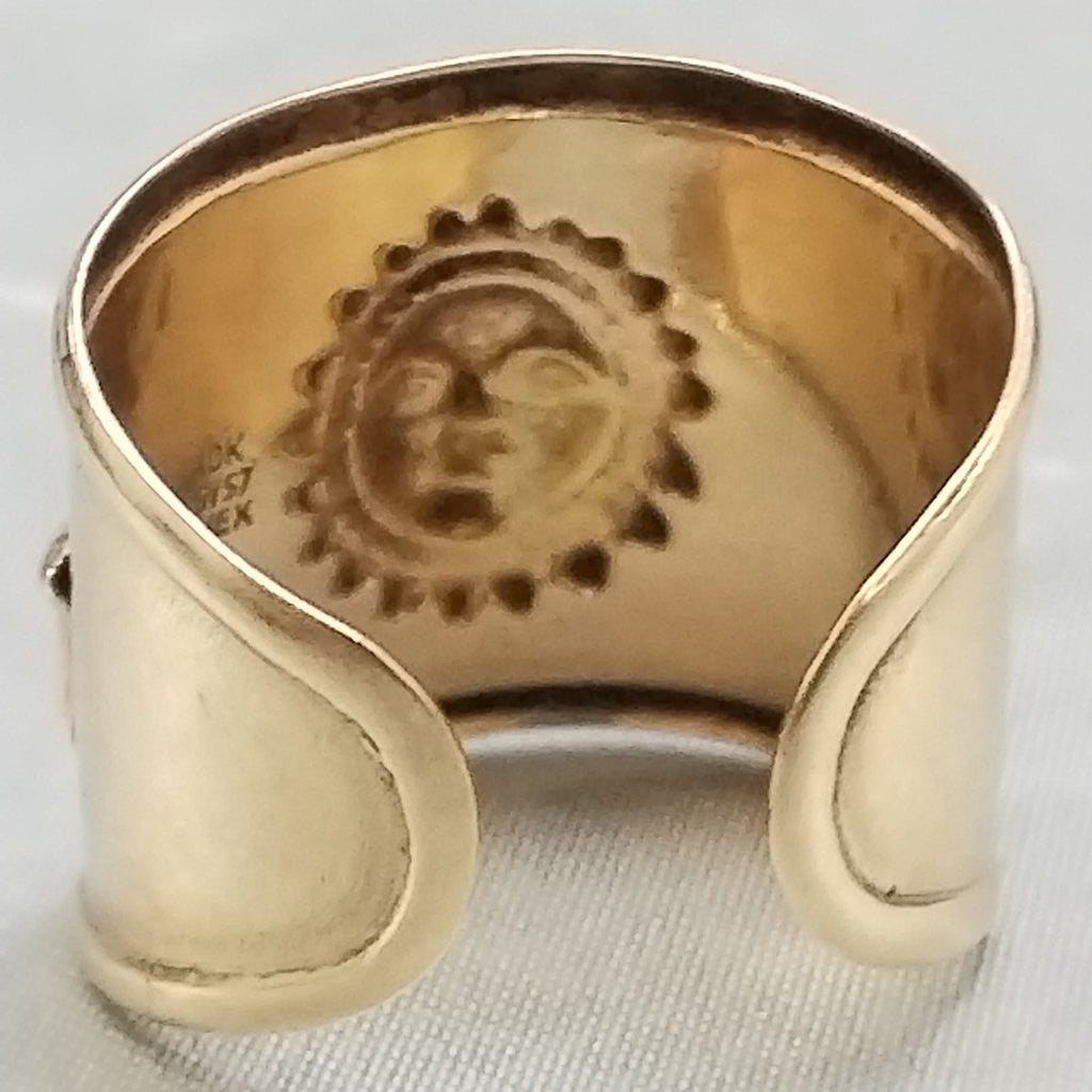 ANILLO ORO 10 K 3,80 GRMS (SEMINUEVO)