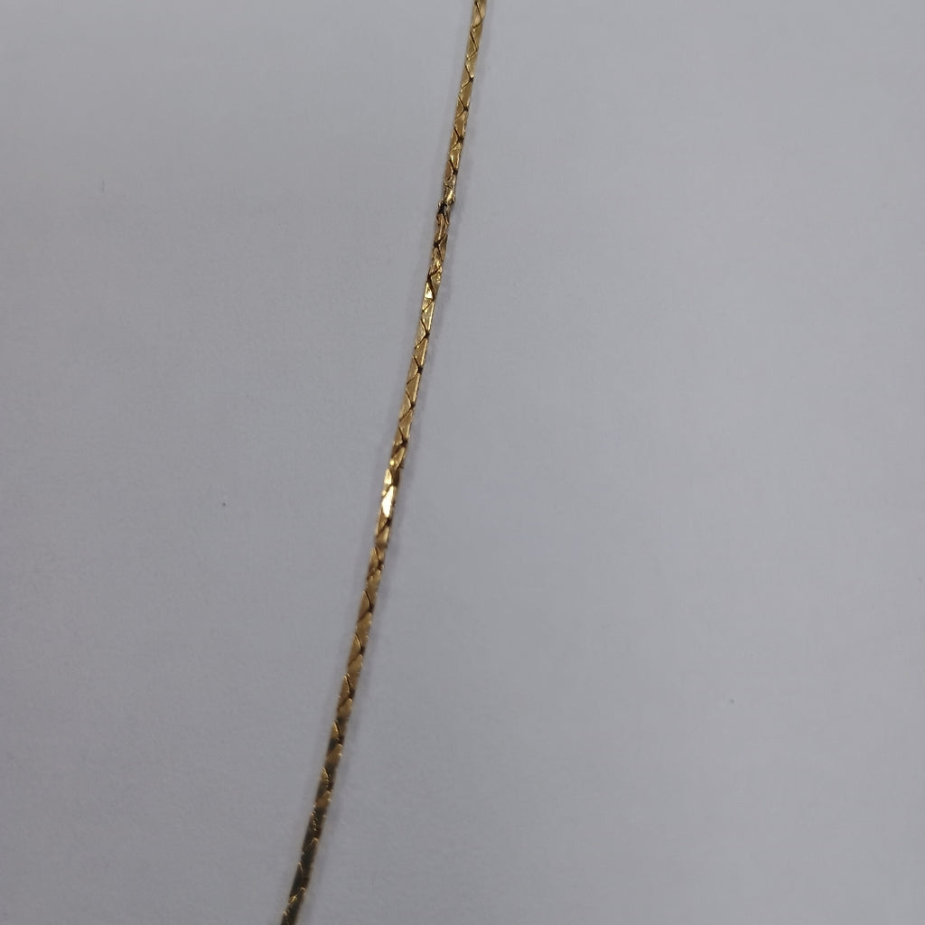 CADENA ORO 14 K 3,20 GRMS (SEMINUEVO)